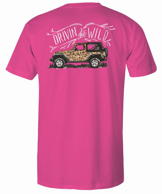 Pink discount jeep shirt